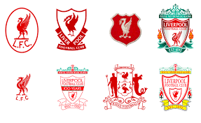 Red flag with darker red stripes. Evolution Of Football Crests Liverpool F C Quiz By Bucoholico2