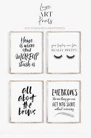 Makeup Wall Prints Make A Great Addition To A Beauty Room Click Through To Shop Makeupprintables Wall Prints Metal Tree Wall Art Beauty Room