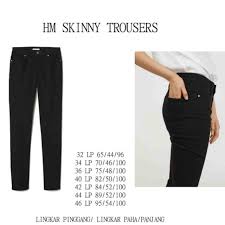 Sedangkan data indeks massa tubuh diambil dengan mengukur tinggi badan dengan stadiometer dan berat badan dengan timbangan digital yang dilakukan oleh mahasiswa gizi. Restock Celana Panjang Wanita H M Hnm Black Skinny Trouser Pants Shopee Indonesia