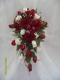 Turquoise calla lily bouquet coral wedding flower bouquet for bridal bridesmaids ivory roses bouquet calla lilies wedding satin silk ribbon bouquet width:9.84inch/25cm tall: 62 All Colors Of Burgundy Red Wedding Bouquets Ideas Wedding Bouquets Red Wedding Wedding