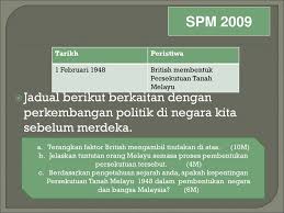 Kepentingan perjanjian persekutuan tanah melayu 1957 kertas 3. Bab 4 Pembinaan Negara Dan Bangsa Malaysia Ppt Download