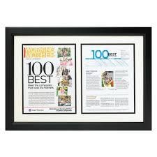 Custom Framed Magazine Article Custom Framing Frame Magazine Wall