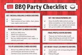 Wedding rehearsal dinner planning checklist. The Best Ever Backyard Party Planning Checklist Taste Of Home