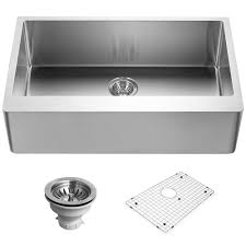 Quality service and professional assistance is provided when you shop with aliexpress, so. Houzer 33 Stainless Steel Farmhouse Apron Kitchen Sink Eng 3320 The Sink Boutique