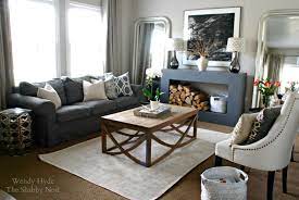 Living Room Focal Point Ideas No Fireplace The Shabby Nest No Fireplace No P Living Room Without Fireplace Focal Point Living Room Living Room With Fireplace
