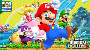 New Super Mario Bros U Deluxe Time To Save The Mushroom Kingdom Again Switch Gameplay Youtube