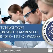 FULL RESULTS: September 2018 Medtech board exam list of passers, top 10