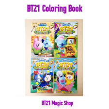 Bt21 big baby comfort cushion. Jual Bt21 Coloring Book Buku Mewarnai Bt21 Bts Kota Surabaya Bt21 Magic Shop Tokopedia