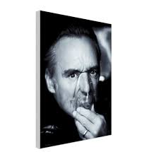 Dennis Hopper as Frank Booth, Blue Velvet 1991, Movie Legend, Iconic Actor,  Canvas, Metal, Framed, Ready to Hang, Premium Fine Art Print