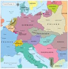 Of course it was because it was austrias empire most the time.!!and some austrians likely also settled there on their own or the austrian government encouraged them to go and live outside of austria, visit the other. The Treaty Of Versailles 1919 The Map Archive