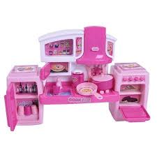 Wonderplay Kitchen Connection Kitchen Set With Light Sound Pink Walmart Com Little Girl Toys Toys For Girls Cool Toys