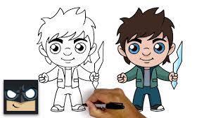 How To Draw Percy Jackson | Cartooning Club - YouTube