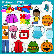 Celebrate the letter j with this words & pictures presentation that will strengthen their letter . Alphabet Clip Art Letter J Words By Clipartisan Tpt