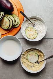 Vegan Gluten Free Eggplant Parmesan Minimalist Baker Recipes Recipe Eggplant Parmesan Crispy Eggplant Eggplant Recipes