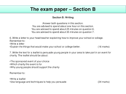 Remember the rules of letter writing. English Gcse Revision Tips