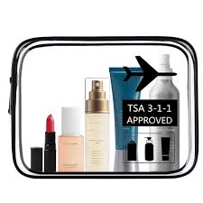 You can bring along as many of these containers as can fit comfortably inside a quart size resealable bag. Clear Toiletry Bag Tsa Approved Travel Carry On Airport Airline Compliant Bag Quart Sized 3 1 1 Kit Luggage Pouch Luggage Trave Cosmetic Bags Cases Aliexpress