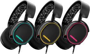 Looking to download safe free latest software now. Steelseries Arctis 5 Wired 7 1 Rgb Gaming Headset For Pc Mac Playstation Xbox Vr Mobile Black 61443 Best Buy