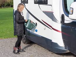 Below the rv there is a small hose that, when you fill up to the top, tan starts to leak with water. How To Fill Rv Water Tank Without A Hose Camper Upgrade