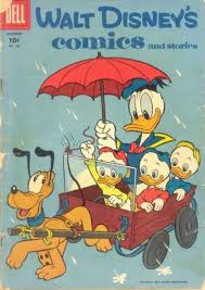 Walt Disney S Comics And Stories 182 Dell Rain Umbrella Rope November Walt Disney Characters Classic Cartoon Characters Funny Animal Comics