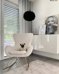 Teddy Schaukelstuhl Wing Wohnzimmer Inspiration Wohnaccessoires Schaukelstuhl