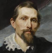 Portrait of the painter Frans Snyders by Van Dyck,circa 1620