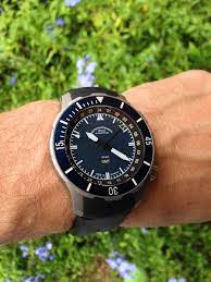 Muhle Glashutte Seebataillon Gmt Titanium Vintage Diver Watches For Men Divers Watch