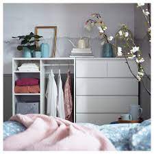Please attach to the wall. Malm Chest Of 6 Drawers White 80x123 Cm Ikea