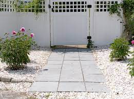 Frame a gate with two columns. How To Install A Paver Walkway Finding Silver Pennies