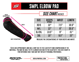 smpl elbow pads black red