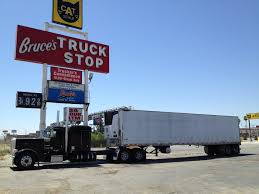 Bakersfield Truckstop Trucks Big Trucks Peterbilt Trucks