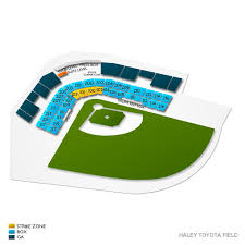 Haley Toyota Field 2019 Seating Chart