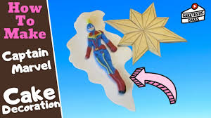 50 most beautiful looking captain marvel cake design that you can make or get it made on the coming birthday. Captain Marvel Cake Decorating Tutorial Part 1 How To Make Marvel Avengers Superhero Cake Decoration Youtube