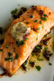 Salmon With Anchovy Garlic Butter Recipe Recipe Recipes Cooking Salmon Nyt Cooking
