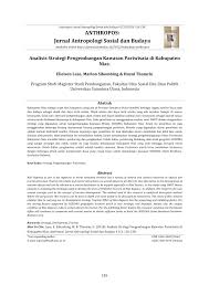 Kesejahteraan sosial dan ekonomi rakyat dan masyarakat. Pdf Analisis Strategi Pengembangan Kawasan Pariwisata Di Kabupaten Nias