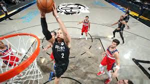 Images of the new brooklyn nets court at the barclays center have been leaked in recent days, but now the first official photos of the floor have been released. 8stb4cos8w0a2m