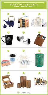 (for more personal, humorous, or group gift suggestions, also check out boss's day gift ideas.) Boss S Day Gift Ideas The Give Back That S Caring