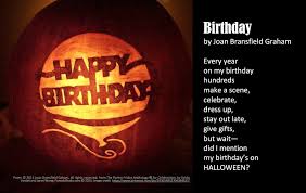 Halloween Poetry Poetry For Children Blog Halloween Poems Its My Birthday Poetry