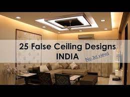 False ceiling designs for living room give the room an elegant touch and added finesse whilst hiding chipped paint, hanging wires, lopsided ceilings and other ceiling related issues you face. False Ceiling Designs India For Living Room Dining Kitchen And Bedroom Youtube