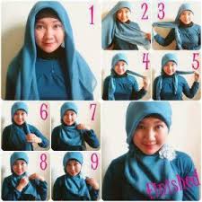 13 Tutorial Hijab Untuk Wajah Bulat Modern Dan Simple Hijabyuk Com