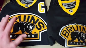 Mix & match this shirt with other items to create an avatar that is unique to you! Real Vs Fake Reebok Boston Bruins Alternate Jersey Comparison Youtube