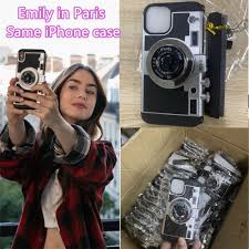 A new series from the creator of 'sex and the city', darren star. Emily In Paris 3d Design Retro Camera Case Iphone Cover For Iphone 12 Pro Max 12mini 11 Pro Max X Xs Xr 6 6s 7 8 Plus With Tape Shopee Philippines
