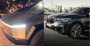 Bmw Mocks Tesla Cybertruck In Social Media Ad For Armored X5 Suv