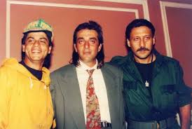 Shahrukh Khan Sanjay Dutt Jackie Shroff Shahrukh Khan Bollywood Actors Bollywood