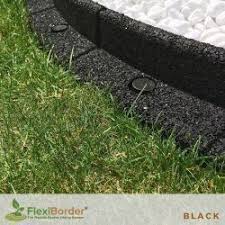 52 5m Flexible Garden Edging 70x 80cm Packs In Black H4 5cm By Ecogrid Modern Design In 2020 Garden Edging Path Edging Lawn Edging