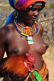 Nude african tribe woman