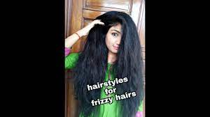 I don't dye my hair (yet) and have tons of hair, so it has the appearance of being very thick, though the texture is fine. Hairstyles For Frizzy Or Wavy Hair Easy Everyday Heatless Hairstyles For Frizzy Or Wavy Hair Youtube