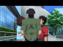 Japanese featherweight champion makunouchi ippo has defended his title belt once more with the help of his devastating signature move: Hajime No Ippo Rising Funny Moment Youtube