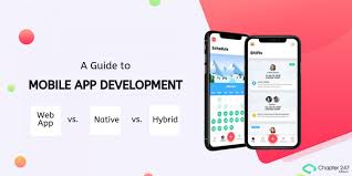 Your Guide To Mobile App Development Web Vs Native Vs Hybrid In 2020 Mobile App Development App Development Course App Development