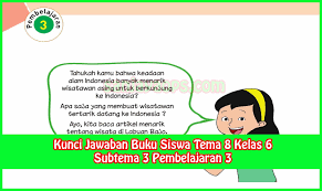 Mar 08, 2021 · berikut ini kunci jawaban tema 8 kelas 6 sd halaman 114 115 116 117 118 119 buku tematik. Kunci Jawaban Buku Siswa Tema 8 Kelas 6 Halaman 109 111 112 Sanjayaops