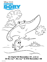 Print and color your favorite coloring. Finding Dory Colouring Pages And Activity Sheet Printables In The Playroom